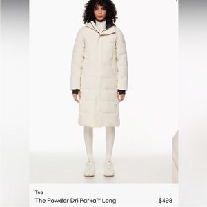 Aritzia TNA Powder Parka - Long